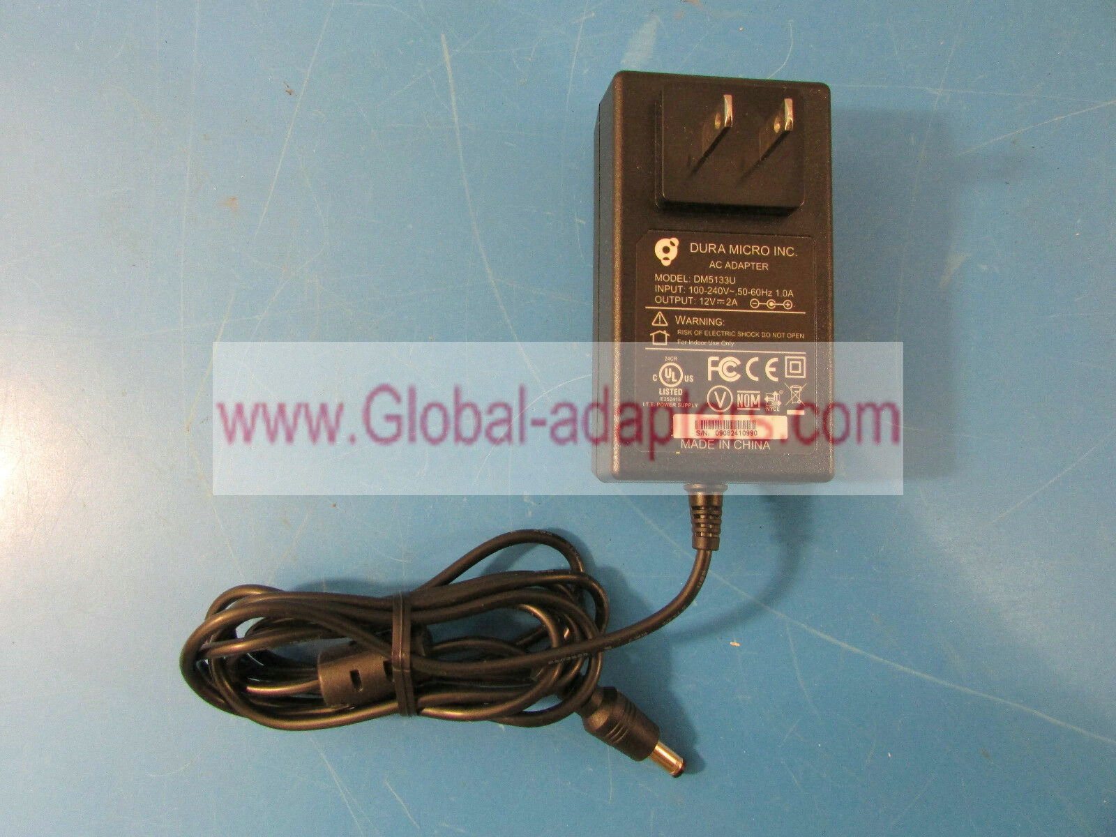 NEW Dura Micro DM5133U1 12V 2A AC Power Supply Adapter